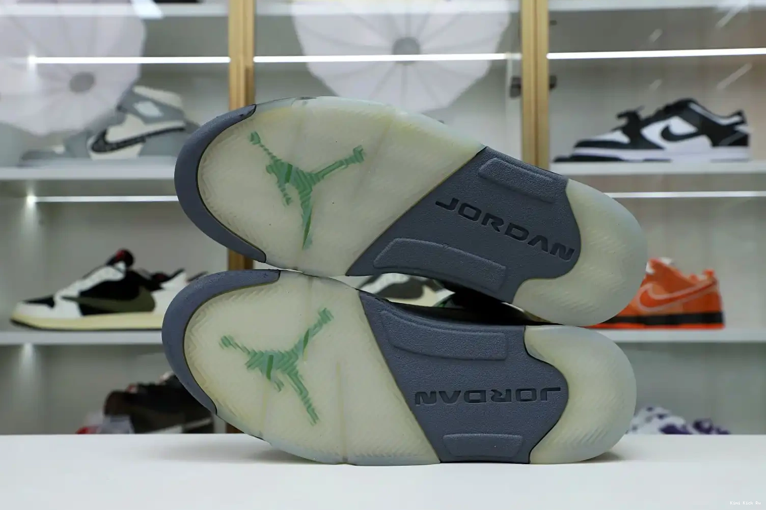 2022 AIR Kimikick 5 BEAN' RETRO JORDAN 'GREEN 0507